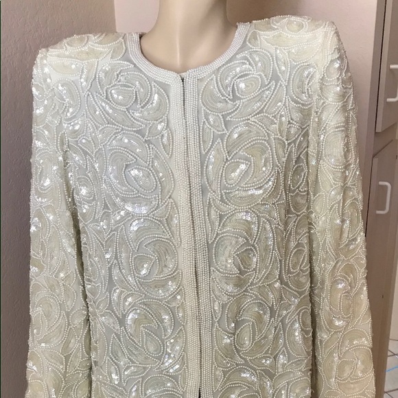Vintage beaded jacket - Picture 2 of 3